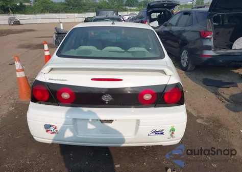 2005 Chevrolet Impala Base из США, поврежденный, VIN 2G1WF52E959335990